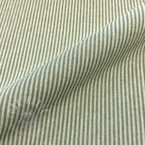 Tkanina dekoracyjna DOBBY Colored stripe army green