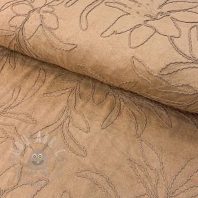 Zamsz stretch SUPER Florio beige