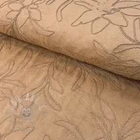Zamsz stretch SUPER Florio beige