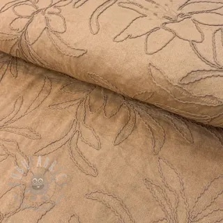 Zamsz stretch SUPER Florio beige