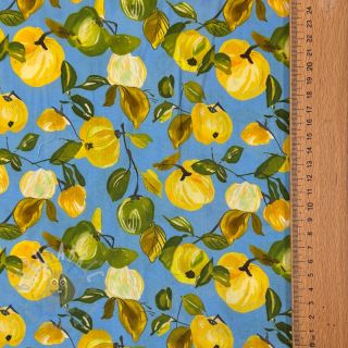 Wiskoza RAYON POPLIN Fruity design A