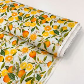Wiskoza RAYON POPLIN Fruity design D