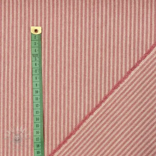 Tkanina dekoracyjna DOBBY Colored stripe blush