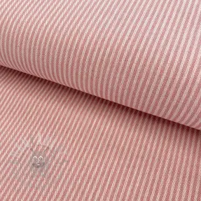 Tkanina dekoracyjna DOBBY Colored stripe blush