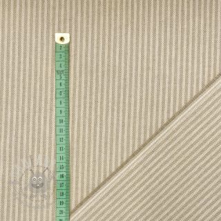 Tkanina dekoracyjna DOBBY Colored stripe linen