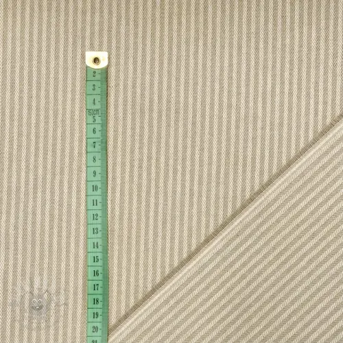 Tkanina dekoracyjna DOBBY Colored stripe linen