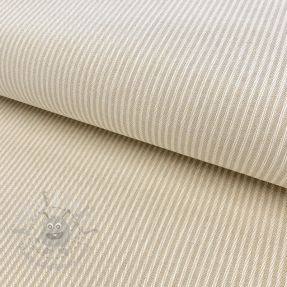 Tkanina dekoracyjna DOBBY Colored stripe linen