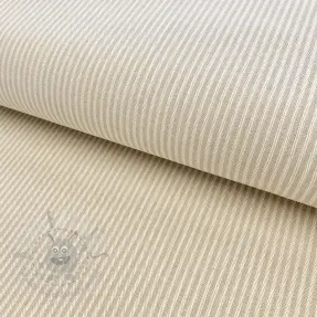 Tkanina dekoracyjna DOBBY Colored stripe linen