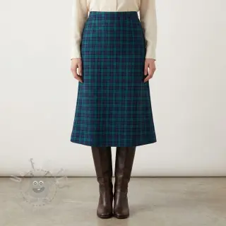 Bawełniana tkanina LIGHT FLANNEL Check design A