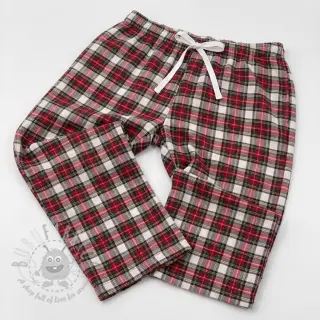 Bawełniana tkanina LIGHT FLANNEL Check design D