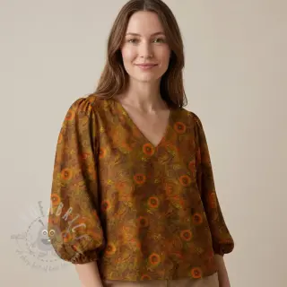 Wiskoza RAYON POPLIN Specialty design D