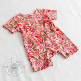 Wiskoza RAYON POPLIN Printed Rosie design A