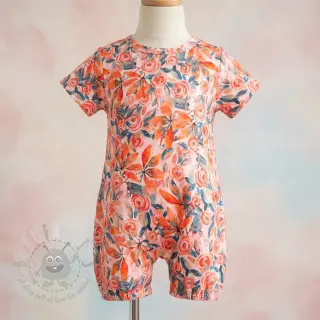 Wiskoza RAYON POPLIN Printed Rosie design B