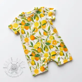 Wiskoza RAYON POPLIN Fruity design D