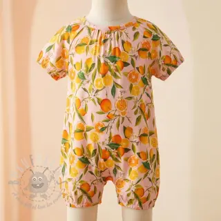 Wiskoza RAYON POPLIN Fruity design F