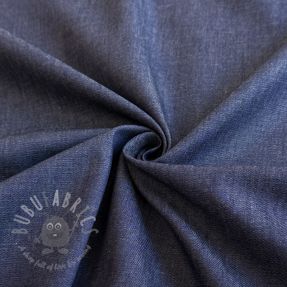 Bawełniana tkanina JEANS Chambre dark blue