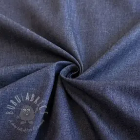 Bawełniana tkanina JEANS Chambre dark blue