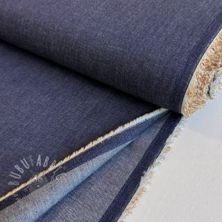 Bawełniana tkanina JEANS Chambre dark blue