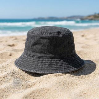 Bawełniana tkanina JEANS Chambre black