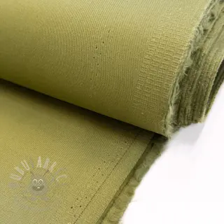Bawełniana tkanina TWILL soft brushed lime