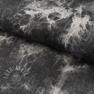 JEANS DENIM Tie -Dye 7,5 OZ black