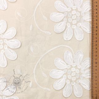 Bawełniana tkanina EMBROIDERY Bellagio cream