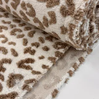 Tkanina płaszczowa TEDDY Panthera light brown