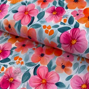 Úplet VISCOSE LYCRA HEAVY Full colors design A