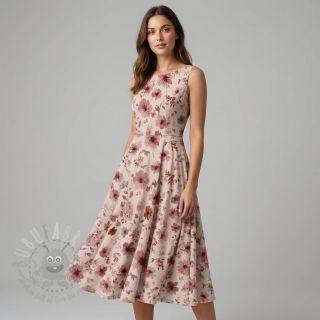 Jersey VISCOSE LYCRA HEAVY Combi design D