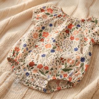 Tkanina wiskozowa z lnem Botanic design B