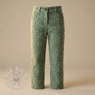 Sztruks STRETCH Little deer old green