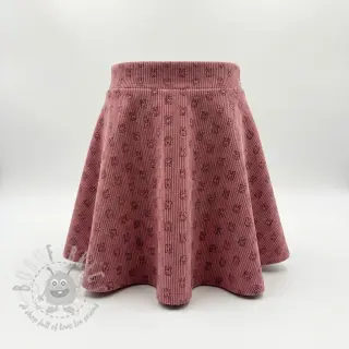 Sztruks STRETCH Little bunny old pink
