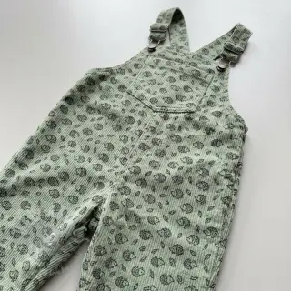 Sztruks STRETCH Little hedgehog old green