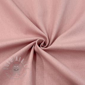 Tkanina wiskozowa z lnem SPANDEX old rose