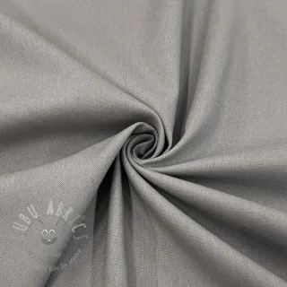 Tkanina wiskozowa z lnem SPANDEX grey