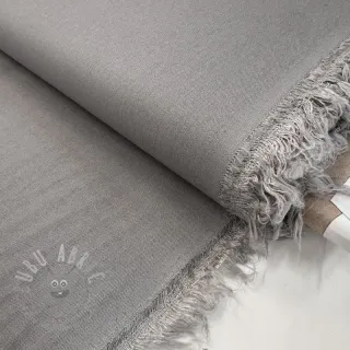 Tkanina wiskozowa z lnem SPANDEX grey