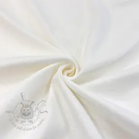 Tkanina wiskozowa z lnem SPANDEX off white