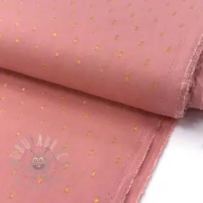 Wiskoza LUREX blush