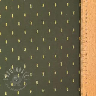 Wiskoza LUREX dark green