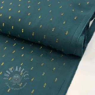 Wiskoza LUREX emerald