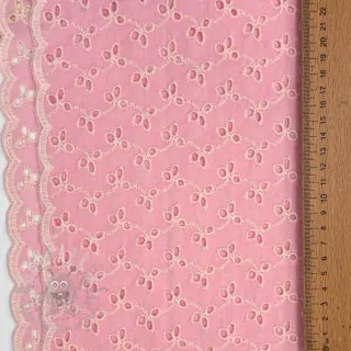 Bawełniana tkanina EMBROIDERY Rosemary rose