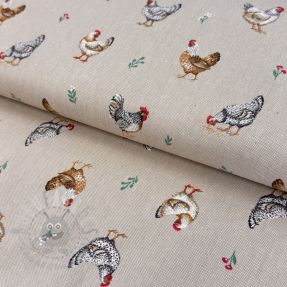 Tkanina dekoracyjna Linenlook Picoti multico