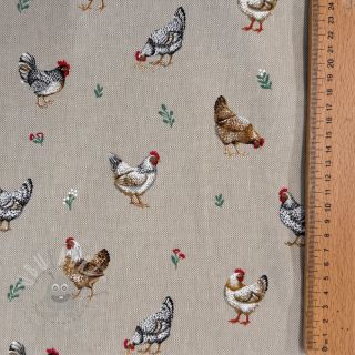 Tkanina dekoracyjna Linenlook Picoti multico