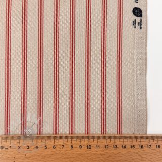 Tkanina dekoracyjna Linenlook Vincennes rouge