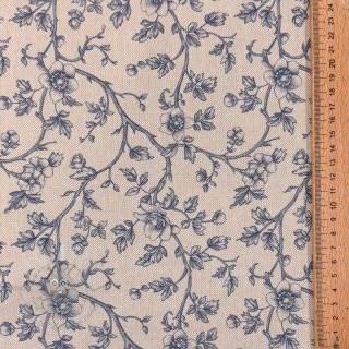 Tkanina dekoracyjna Linenlook Meredith bleu