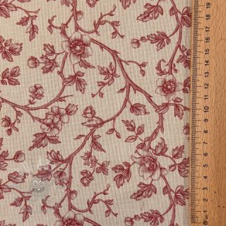 Tkanina dekoracyjna Linenlook Meredith rouge