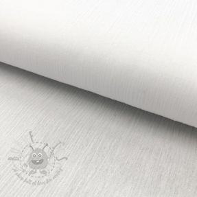 Bawełniana tkanina CRINKLE white