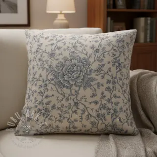 Tkanina dekoracyjna Linenlook Meredith bleu