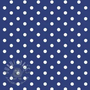 Bawełniana tkanina Dots cobalt