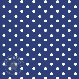 Bawełniana tkanina Dots cobalt